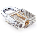 Clear Transparent Padlock Practice Lock