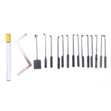 GOSO 14 Piece Dimple Lock Pick Set - Interchangeable Handle