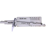 Mr. Li's Original Lishi B106/GM37 2in1 Decoder and Pick for GM, Chevrolet