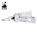 Mr. Li's Original Lishi NE72 2in1 Decoder and Pick for Peugeot, Citroen, Renault
