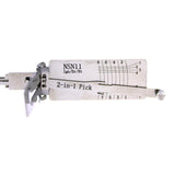 Mr. Li's Original Lishi NSN11 2in1 Decoder and Pick for Nissan, Ford, Subaru
