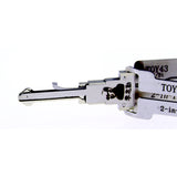 Mr. Li's Original Lishi TOY43 2in1 Decoder and Pick for Toyota