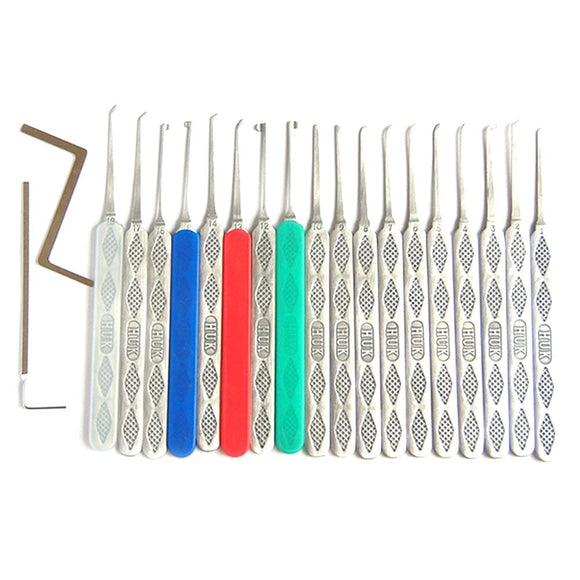 Multipick ELITE Kit De Crochetage Professionnel – Épaisseurs 0,6 Mm, Acier Inoxydable, Fabriqué En Allemagne – Pour Serruriers Et Autorités