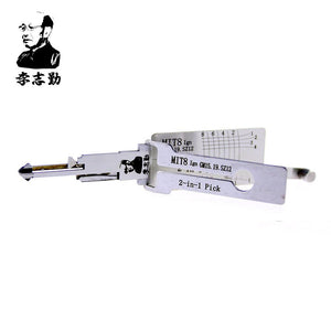 Mr. Li's Original Lishi MIT8 (Ignition) (GM15/GM19/SZ12) 2in1 Decoder and Pick for Mitsubishi